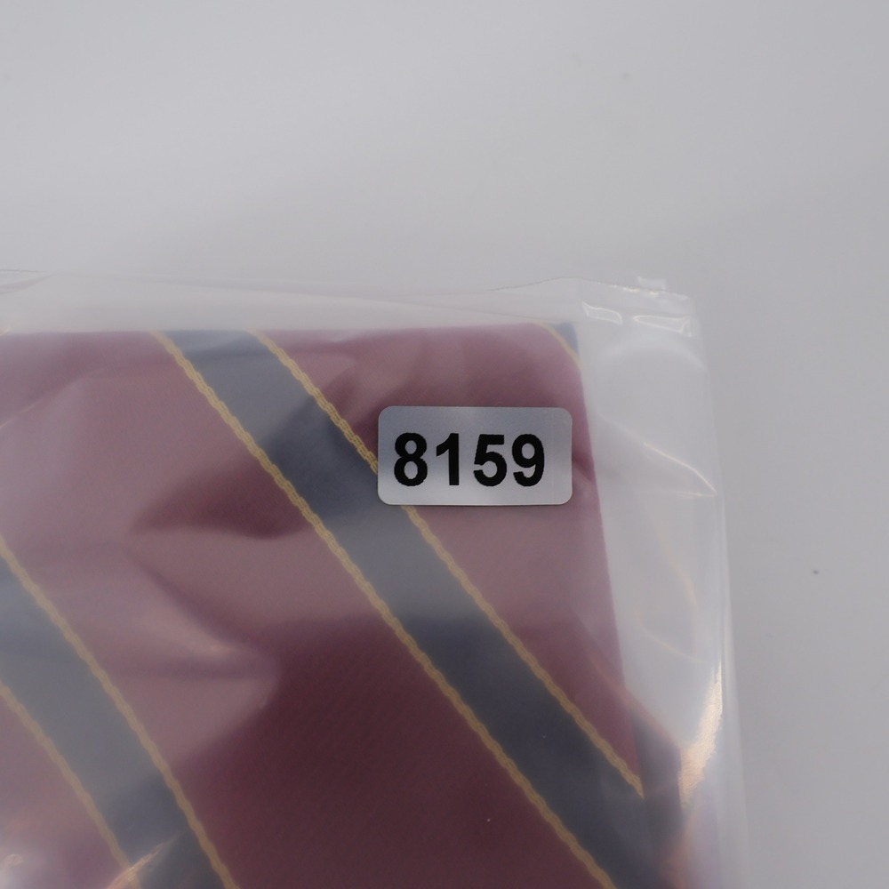 Brooks Brothers Basics Tie Striped Necktie Red One Size Mens OS - Picture 5 of 5